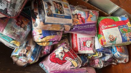 Kids blankets.