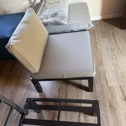 STEEL SOFA SET _A1 GRAY