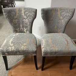 2 Matching Accent Chairs