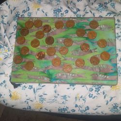 25 Wheat Ear Pennies 