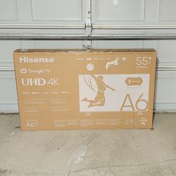Hisense 55" 4K UHD Smart Google TV [55A6H] - NEW! 🔥