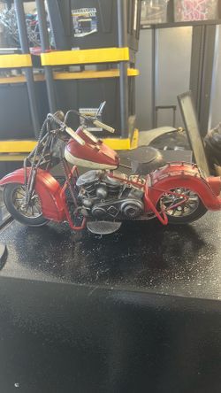 Custom all metal motorcycle