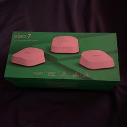 eero - 7 Dual-band Mesh Wi-Fi 7 System (3-pack) - White