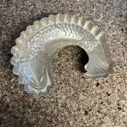 dragon fish metal cake baking mold 