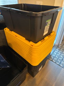 3 Greenmade storage bins with lid
