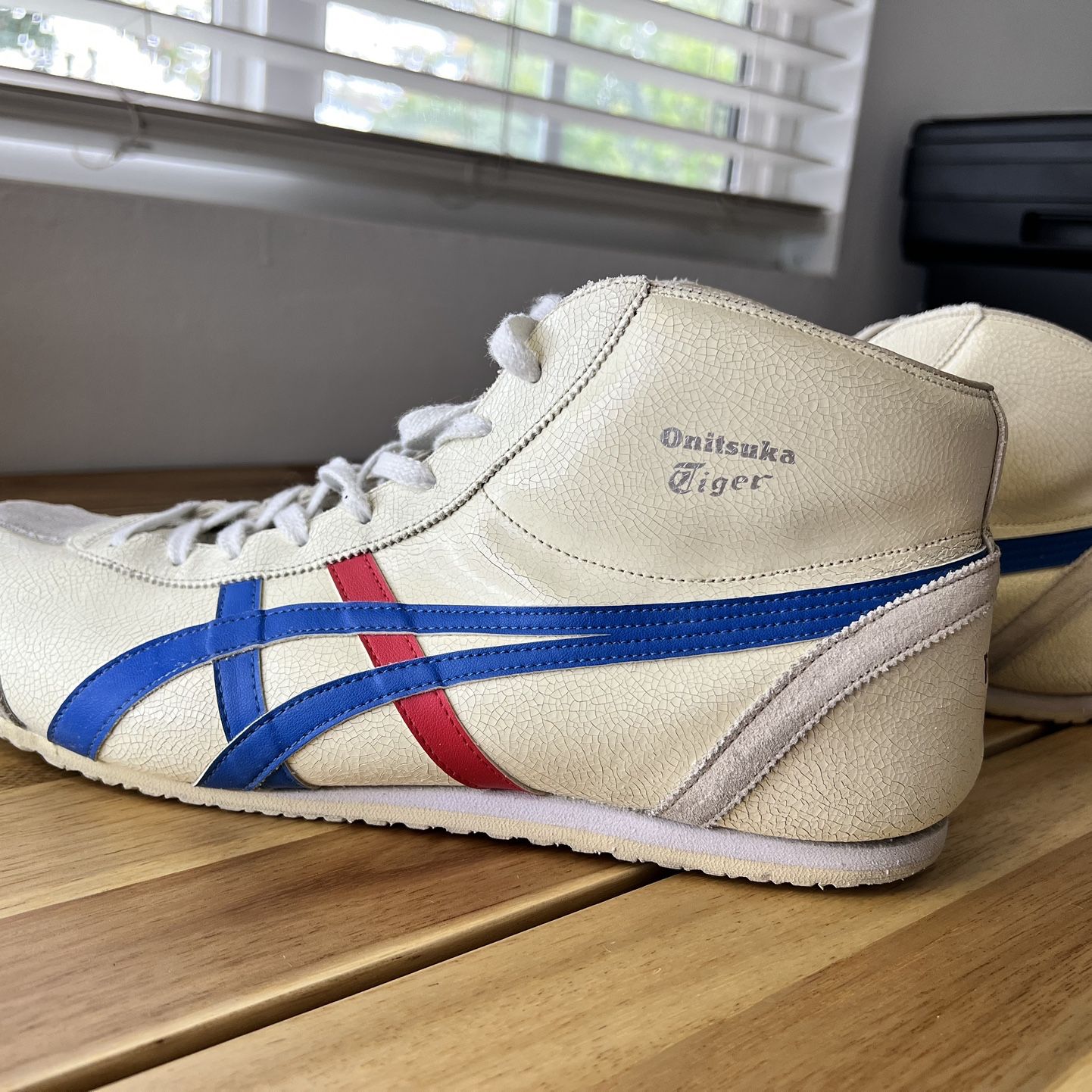 Onitsuka Tiger Mexico Mid Runner - Japan - White/Blue/Red - Men