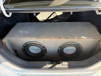 Amp and x2 10” subwoofers