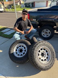 16x8 Chevy 6 lug wheels