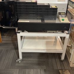 Rolling Metal Printer Stand