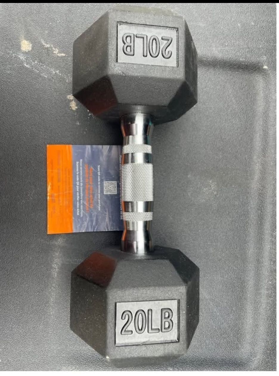 Dumbbell - 20 Lb ( Only One)