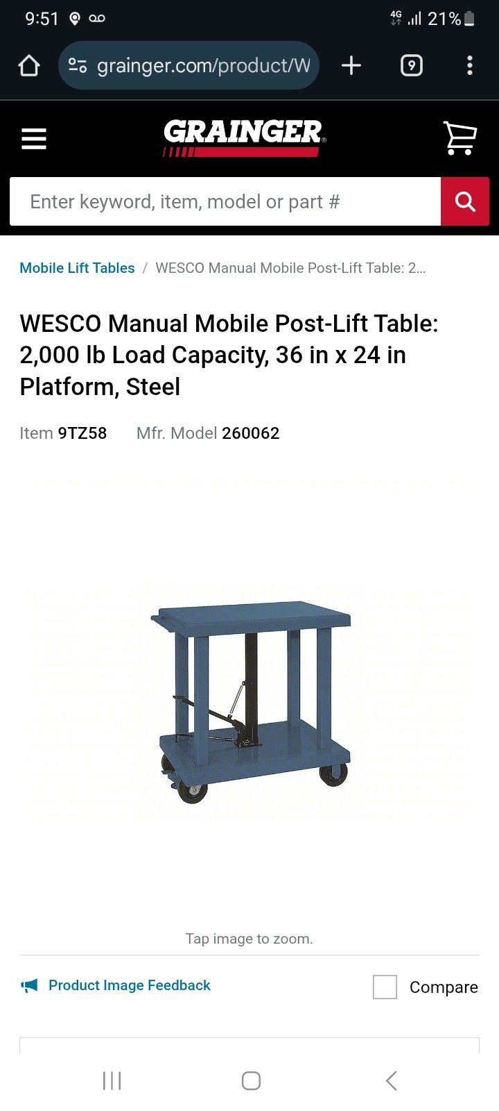 Transmission Table