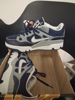 NikexNIGO collab Low-Top Sneakers Navy Blue and Grey