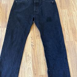 Black 501’s 501 Levi’s Jeans 