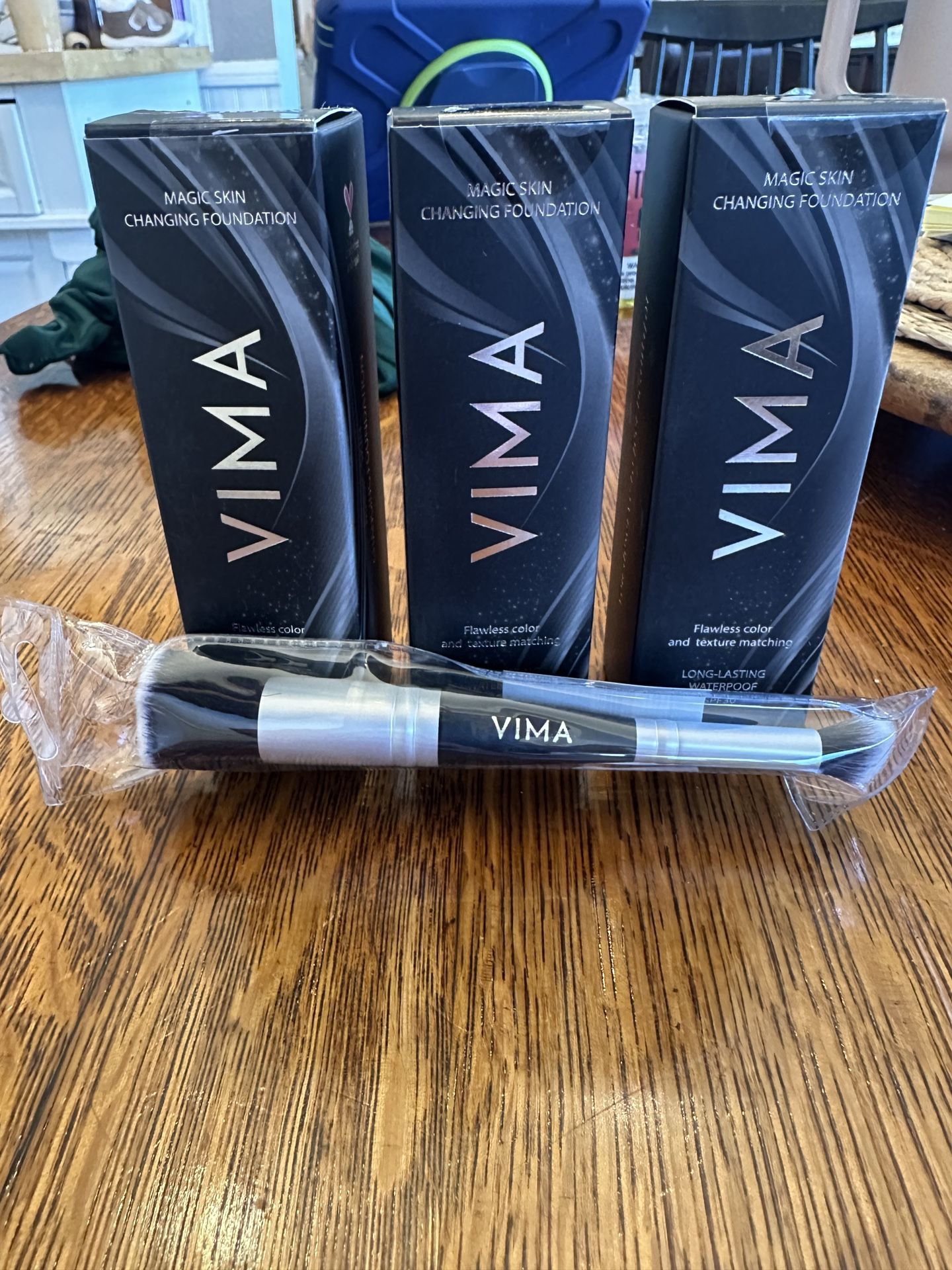 VIMA Magic Skin Changing Foundation Make-Up 3 full boxes