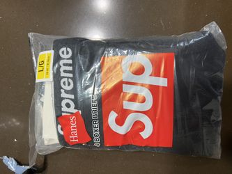 Supreme/Hanes Boxer Shorts L