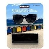 KIRKLAND SIGNATURE POLARIZED ANTI-REFLECTIVE LENSES SUNGLASSES WITH CASE NEW IN BOX 