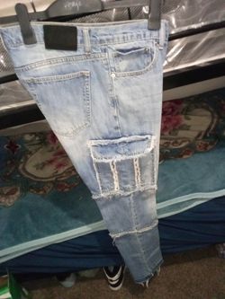 Blue Ripped Jeans