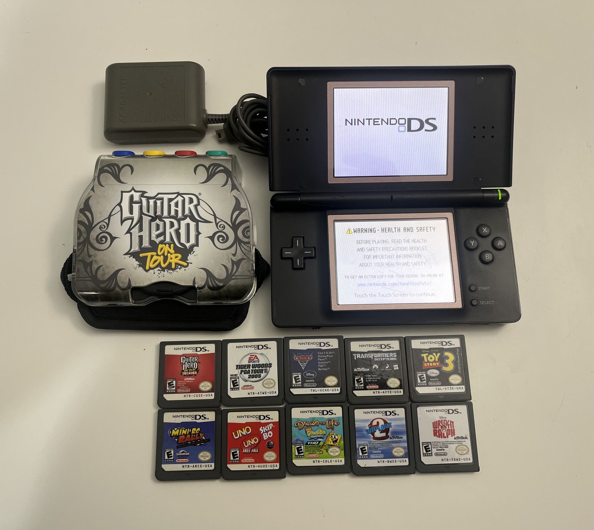 Nintendo Ds Lite Guitar Hero 10 Games