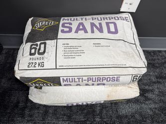 Sakrete Multi-Purpose Sand 60 lb Bags (x2)