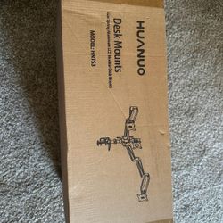 HUANUO Triple Monitor Mount for 17 to 32 inch Screens