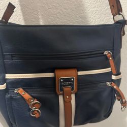 Rosetti Leather Small Girls Bag Navy Blue Color 