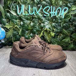 Brooks Addiction Walker Brown Walking Shoes Sneakers 1100392E221 Mens 12 2E