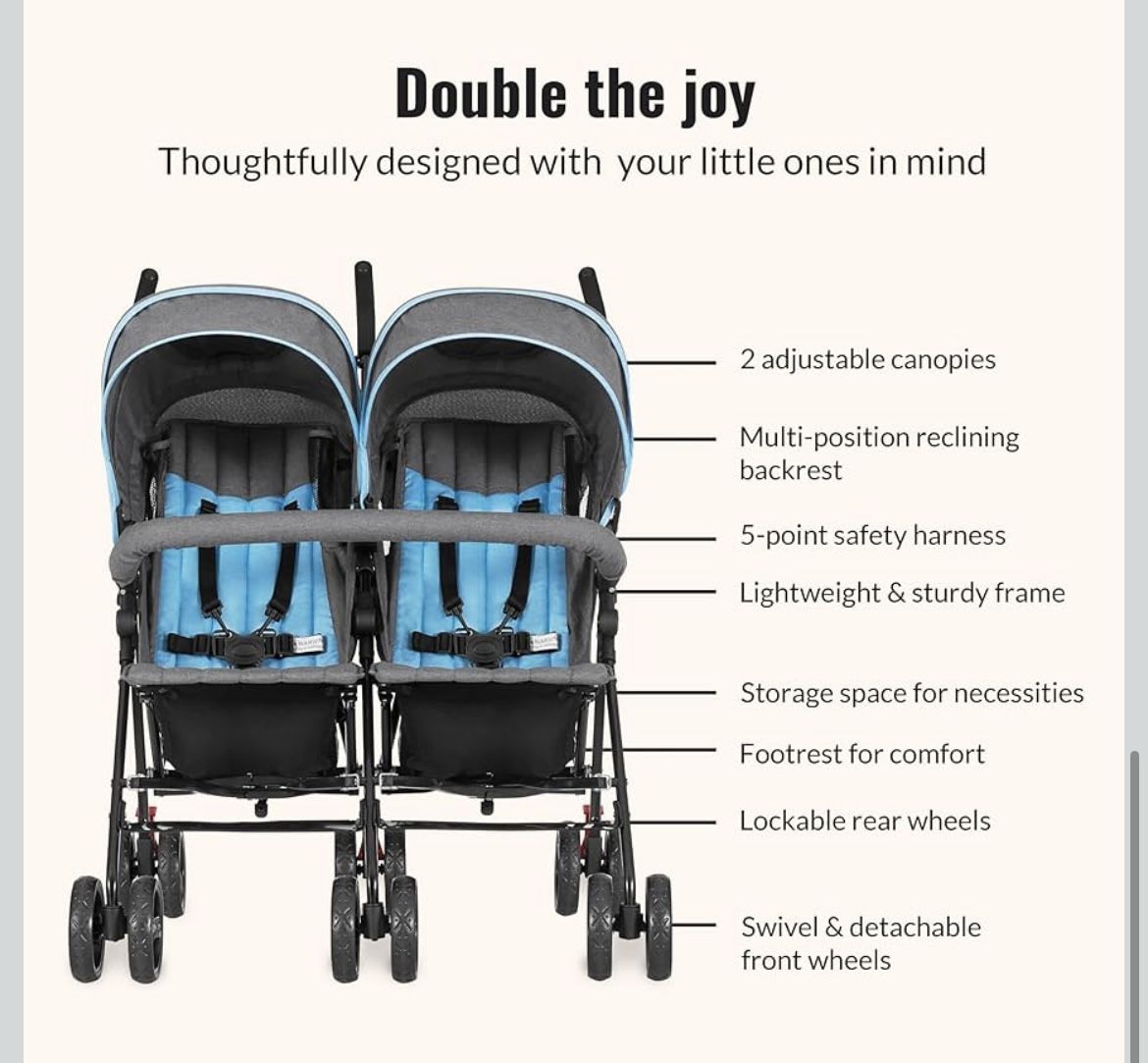 Double Stroller Brand New