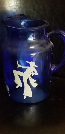 Antique Blue Pitchet