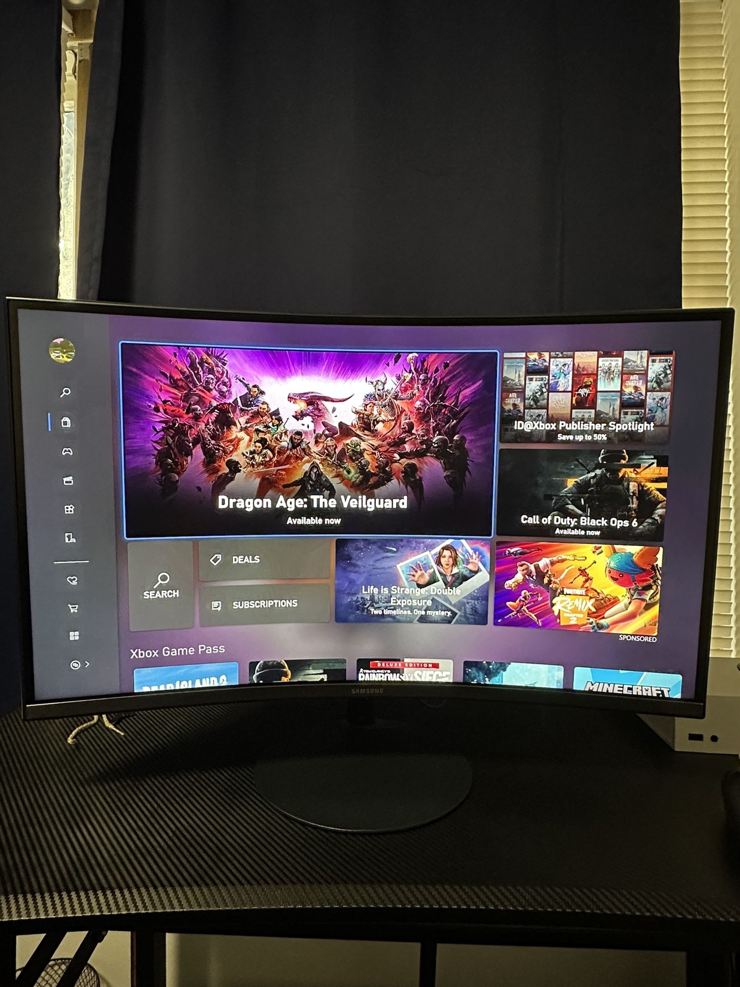 Samsung 1920x1080P 27” Gaming monitor 60Hz