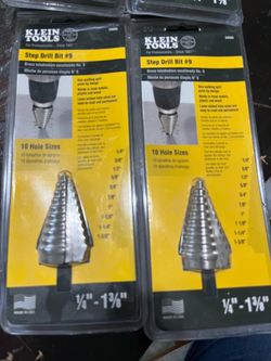 Klein Tools Step Drill Bit #9