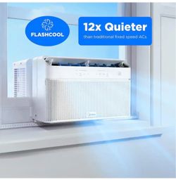 Midea Window Air Conditioner 8,000 BTU U+ Smart