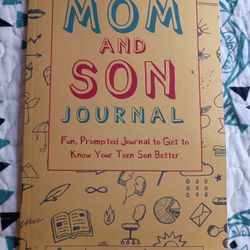 Mom And Teenage Son Bonding Journal