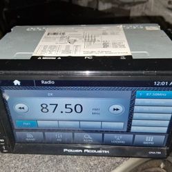 Car Stereoo Power Accoustic Double Din Working $99