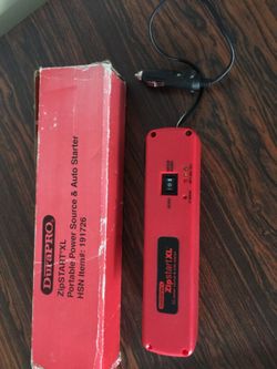 Portable power source and auto starter