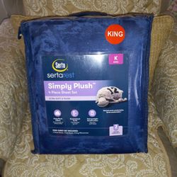 Serta Simply Plush Sheet Set