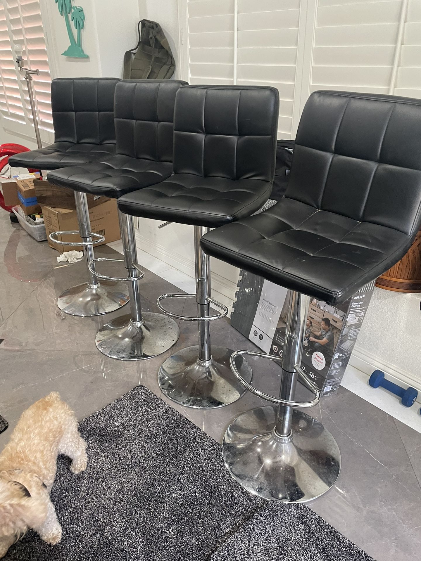 black Stools