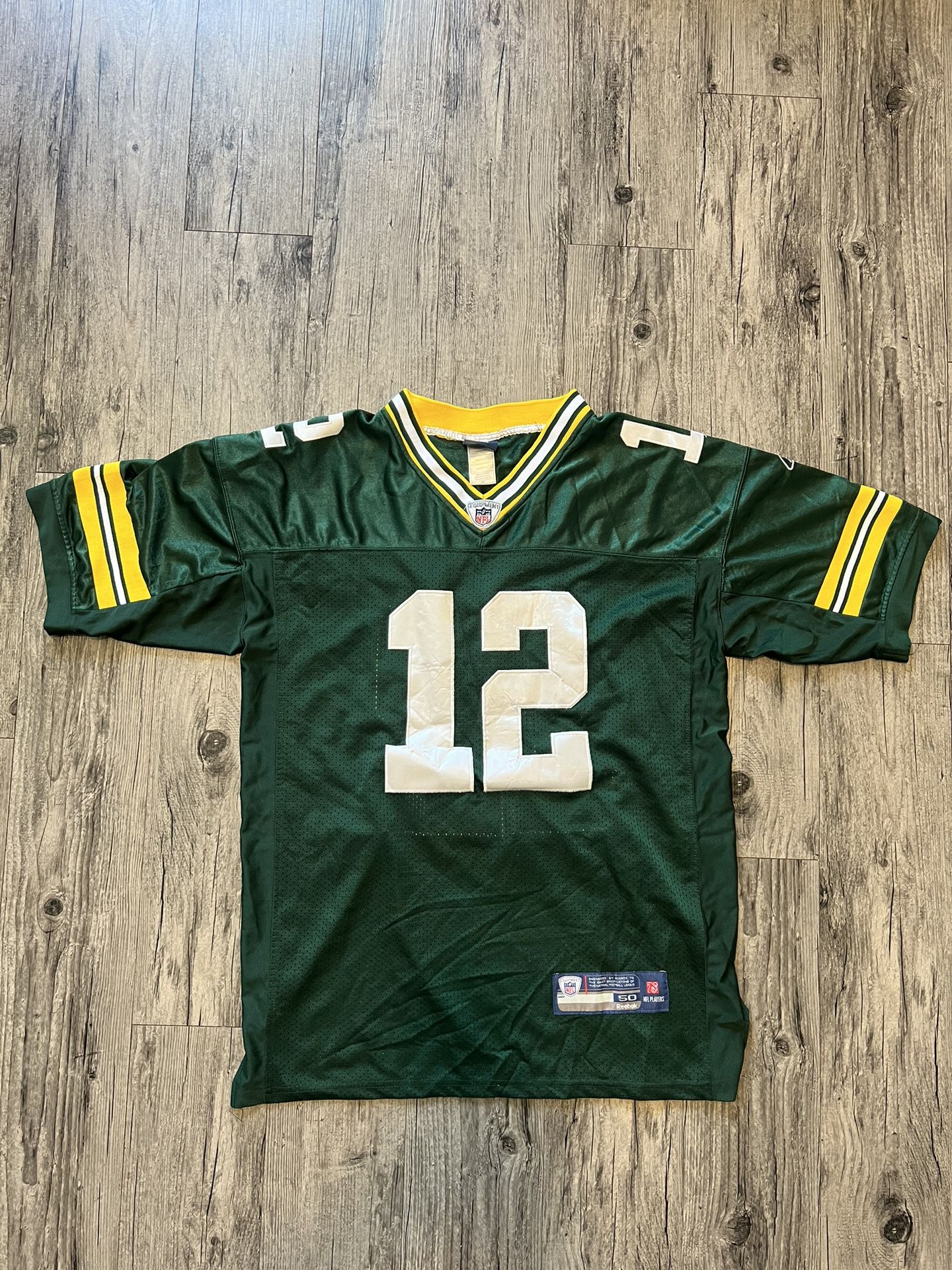 Reebok Green Bay Packers Aaron Rodgers #12 NFL Jersey