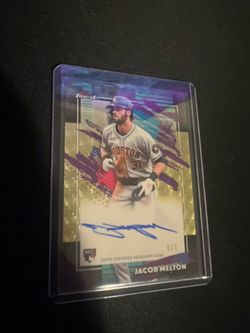 1/1 Jacob Melton Rookie Auto Superfractor