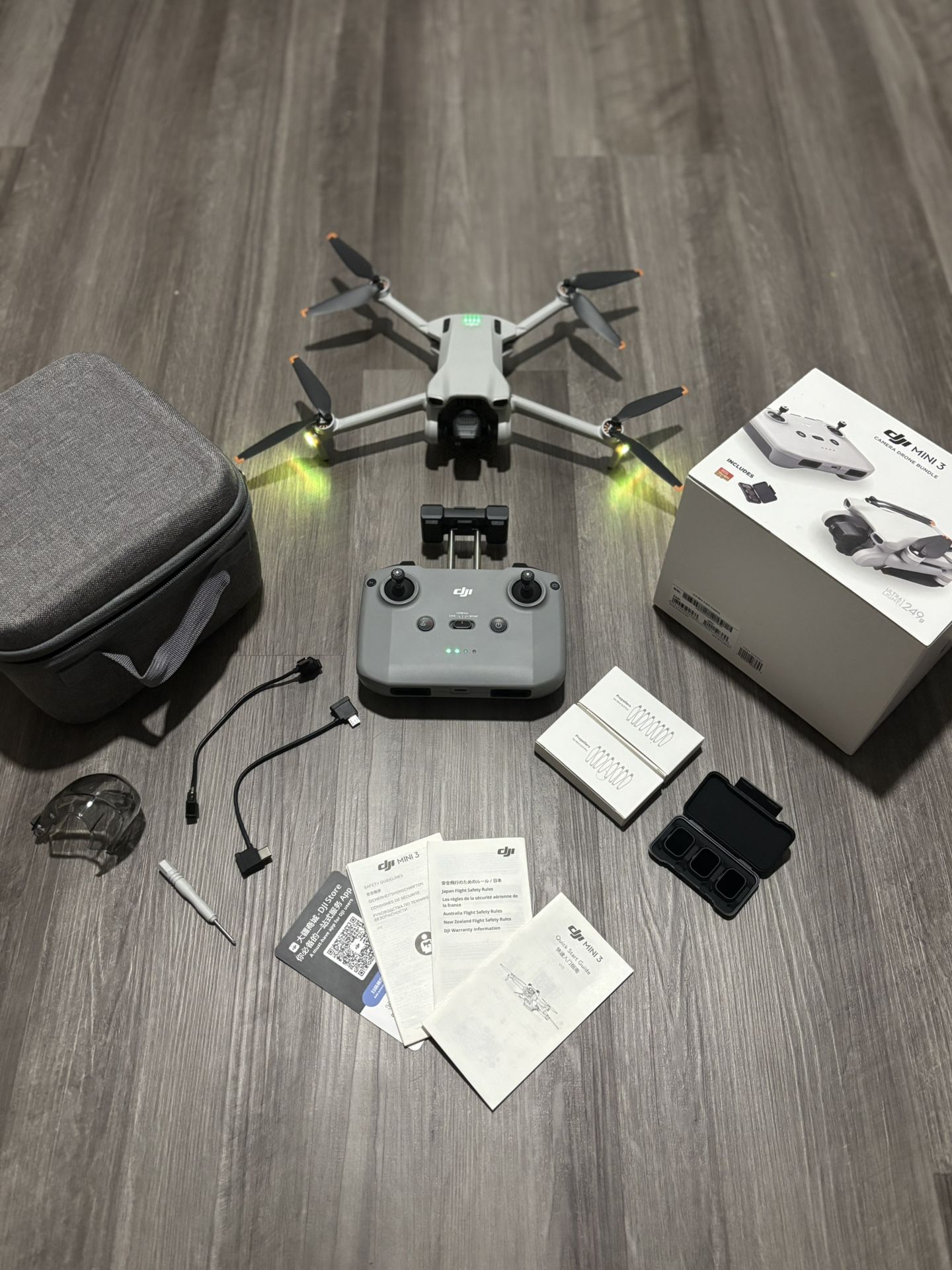 DJI Mini 3 Drone – Near New, Box & Accessories Included