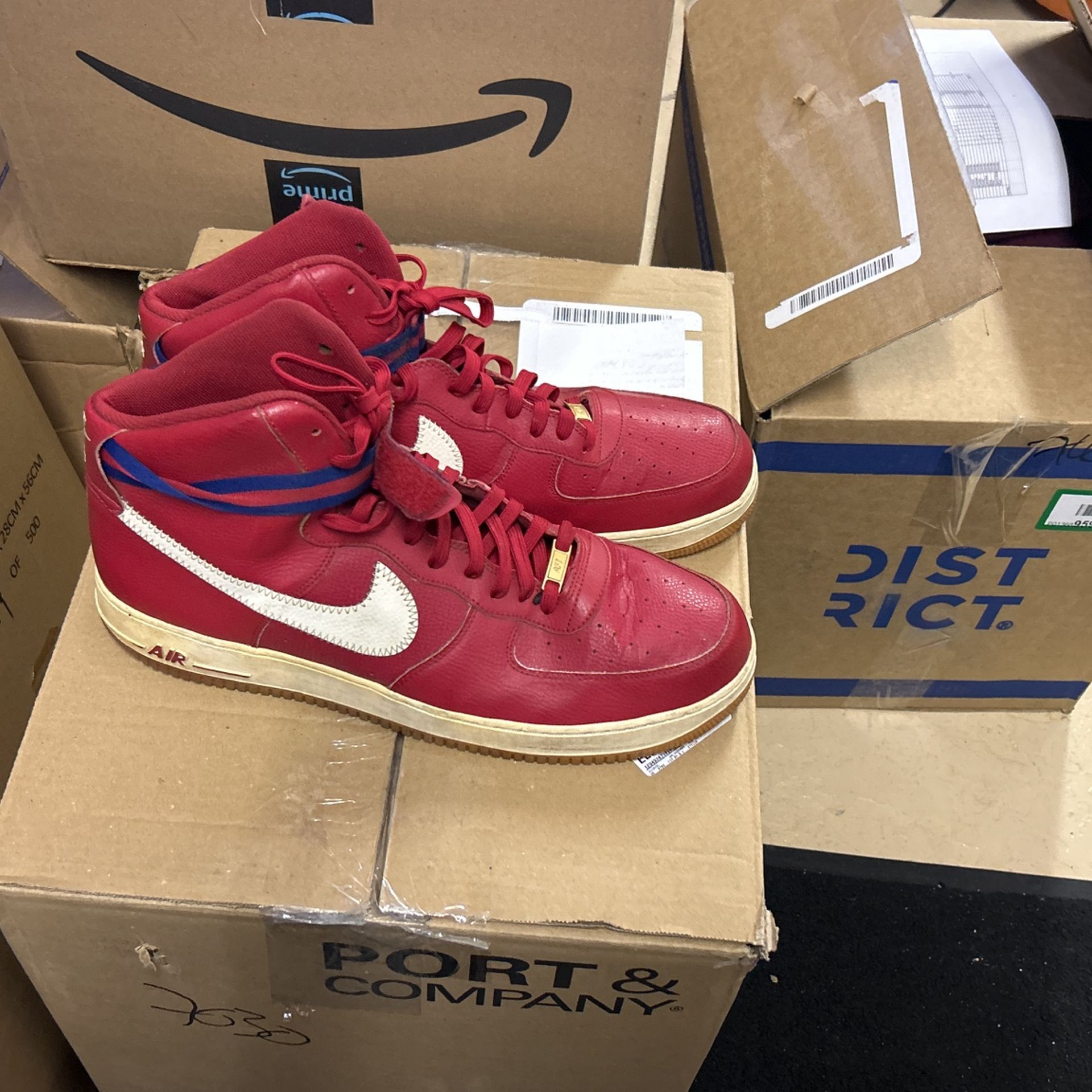 Nike Air Force One basketball shoe