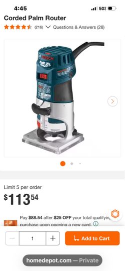 Bosch Colt 1.0 hp