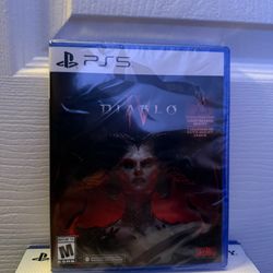 Diablo 4 / IV PS5 Sealed 