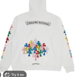 BRAND NEW chrome hearts, hoodie