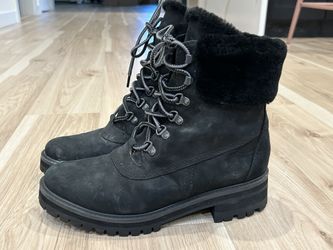TIMBERLAND WOMEN'S WATERPROOF SHEARLING BOOTS SZ 9.5