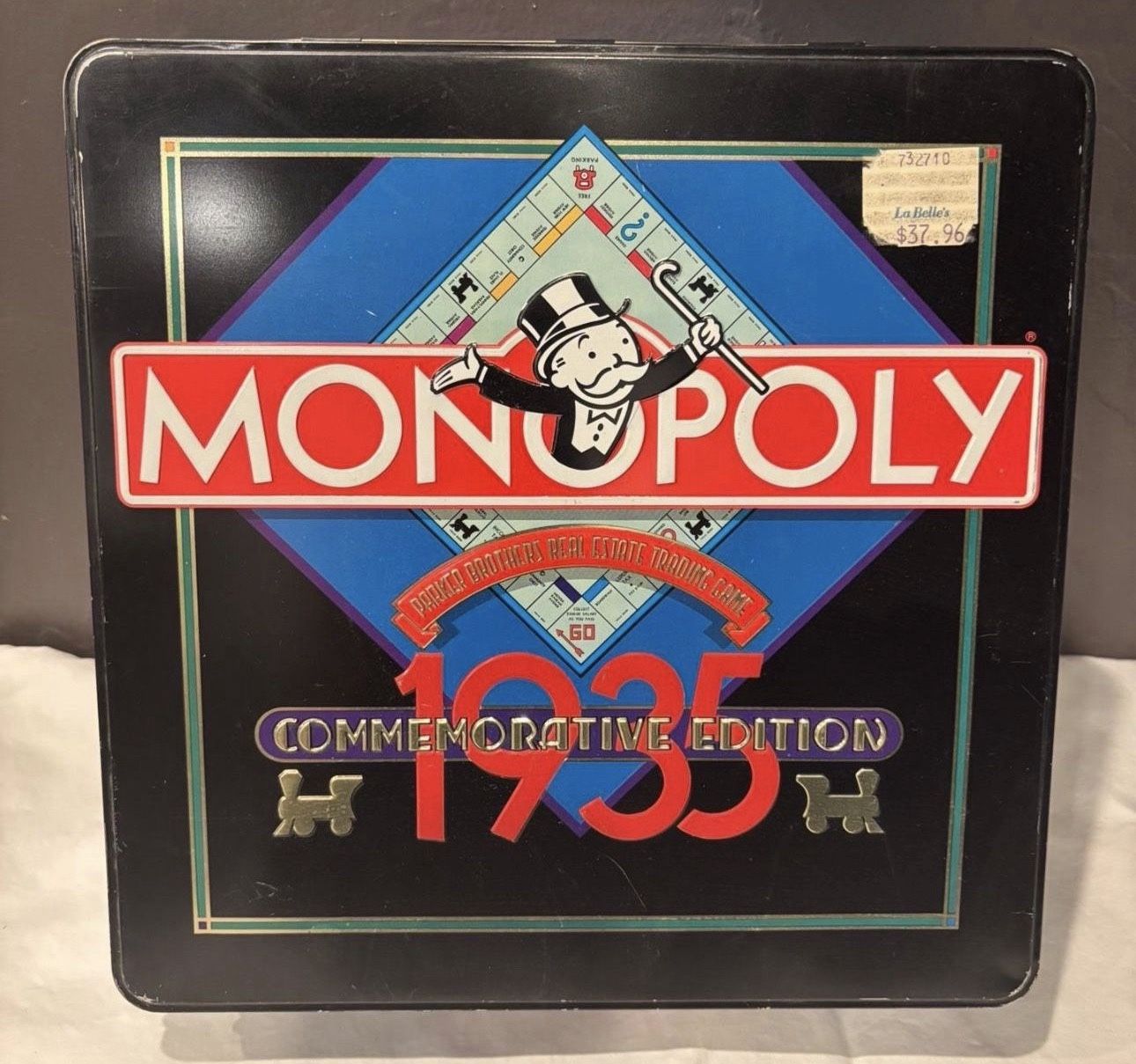Monopoly Game 1935 Commemorative Edition Vintage Complete