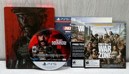 PS5 COD MWIII STEELBOOK EDITION (A1G013866)