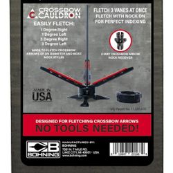 Bohning Crossbow Cauldron Fletching Jig 