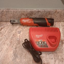 Rachert Milwaukee M12 Fuel 1/4 With New Battery And Charger
