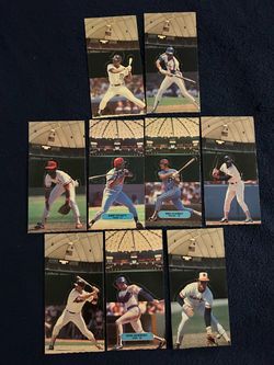 Vintage 1985 & 1986 Leaf/Donruss MLB All-Star Pop-Up Lot – HOF Stars