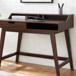 New Edison Walker Mahogany Color desk